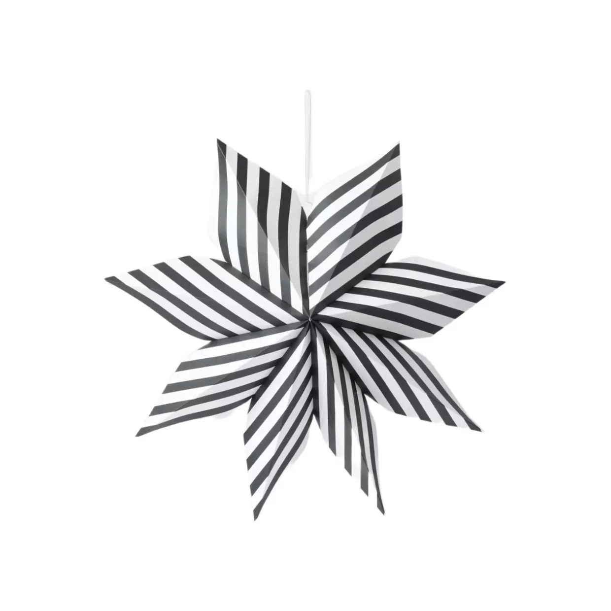 Adventsstjärna Claus 60cm Svart