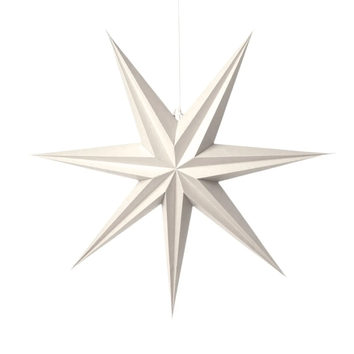 Adventsstjärna DT Isak 90cm Offwhite