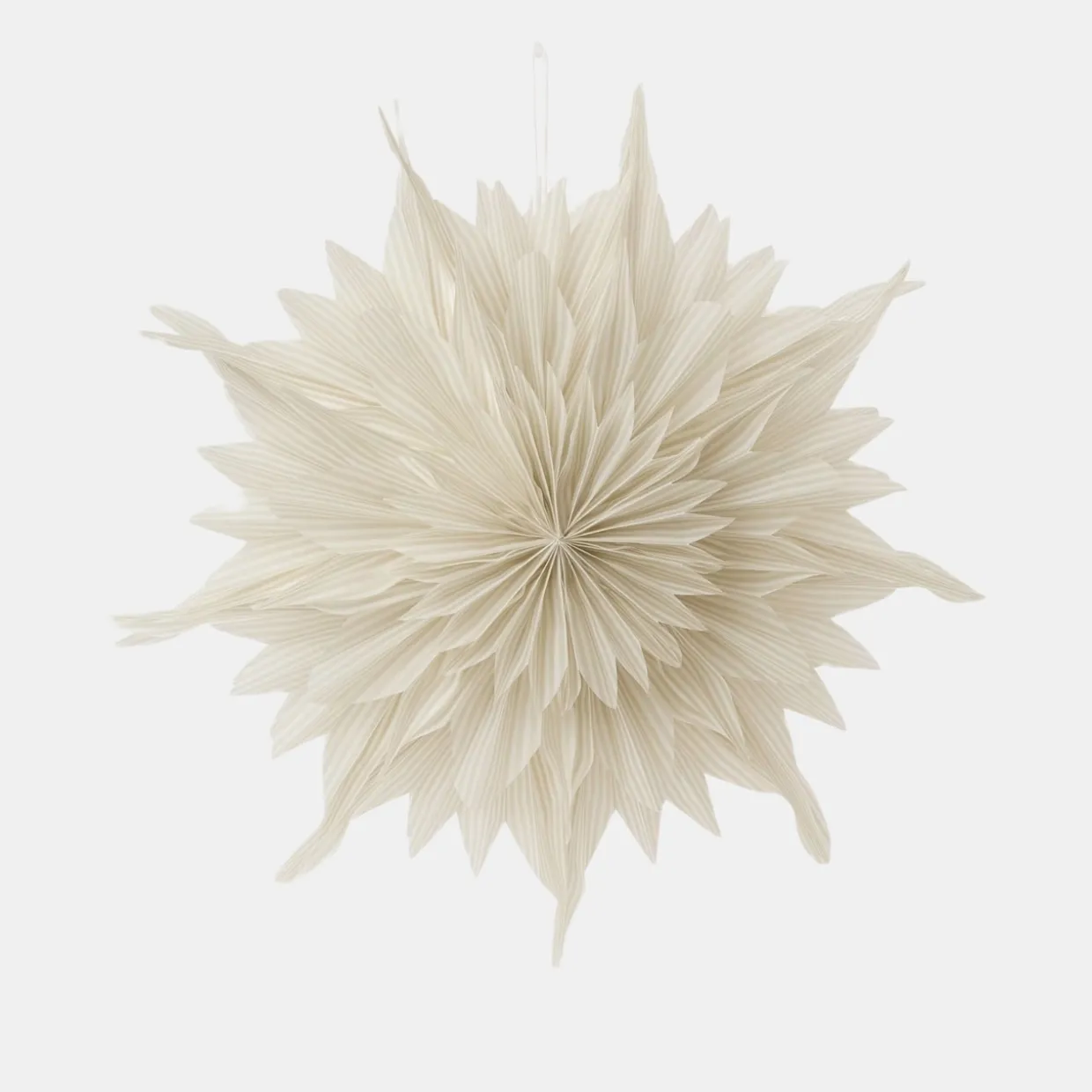 Adventsstjärna Eva Stripe Dia 50cm Beige