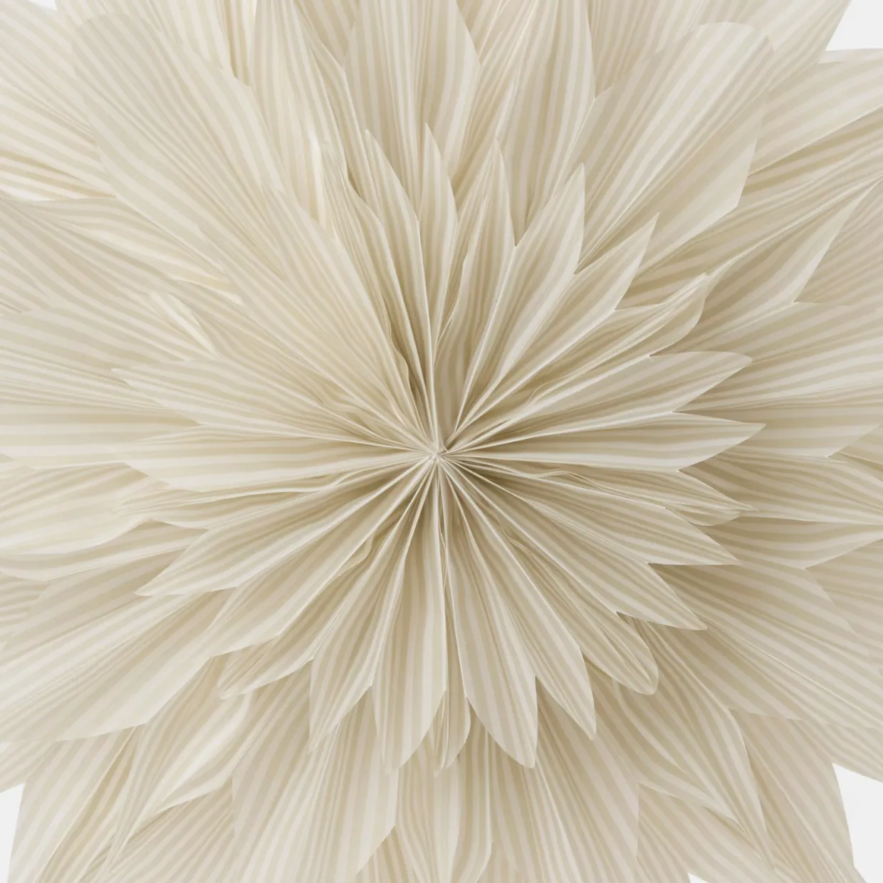 Adventsstjärna Eva Stripe Dia 50cm Beige