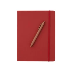 Anteckningbok Romeo B5 Mörkröd