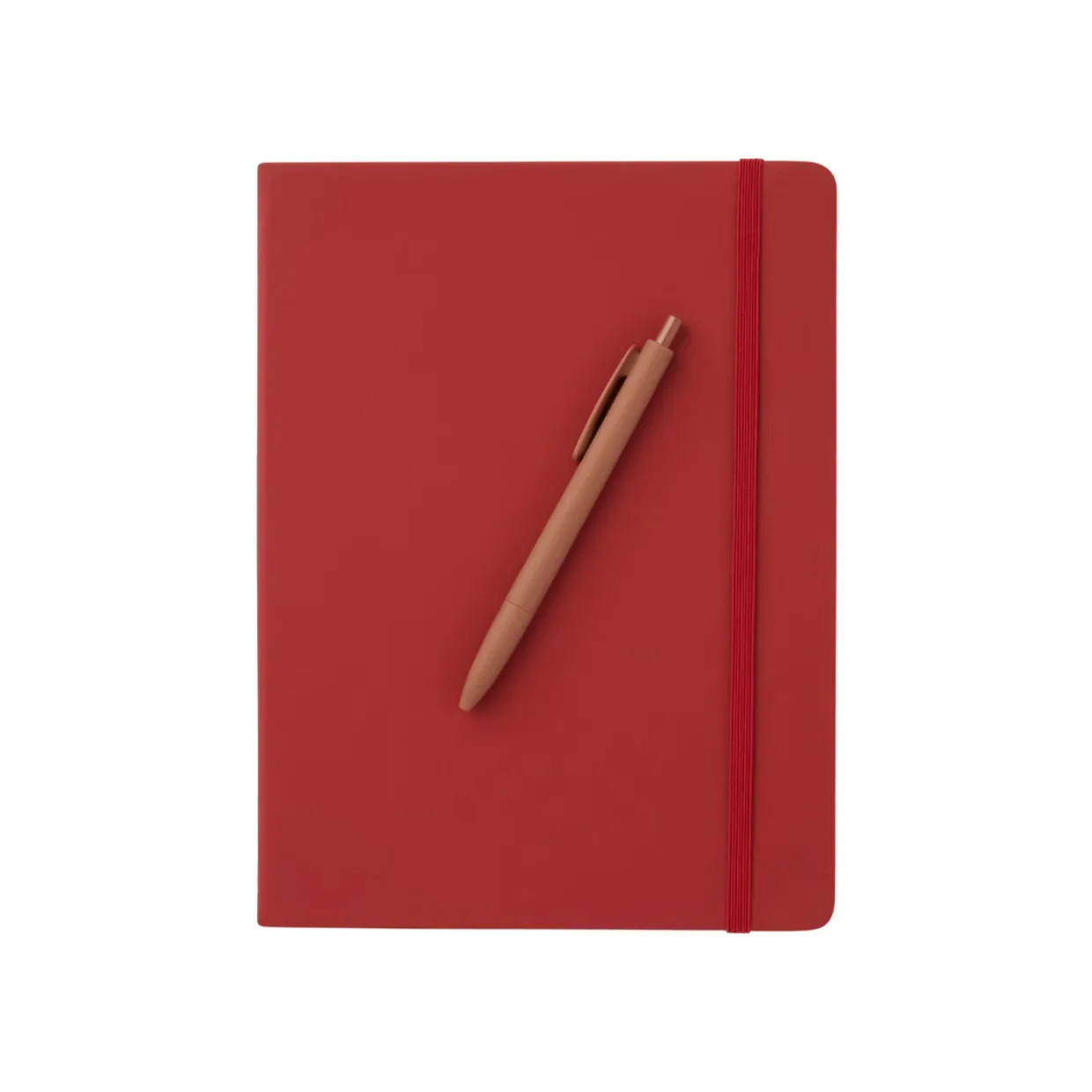 Anteckningbok Romeo B5 Mörkröd