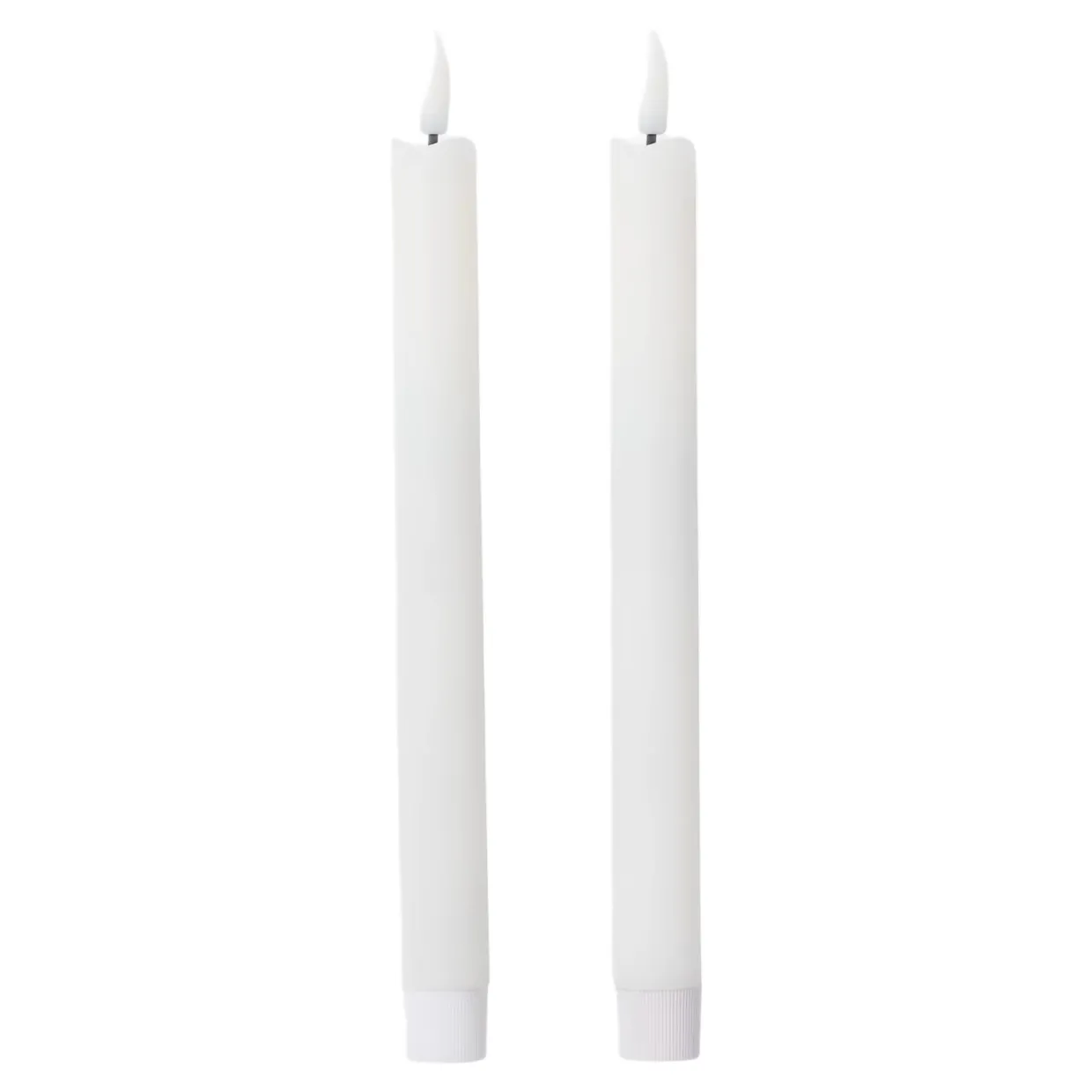 Antikljus LED 2-p vit