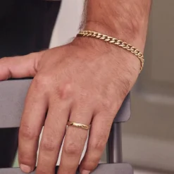 Armband Clark Kedja Guld Large