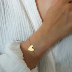 Armband Freja 19 cm guld