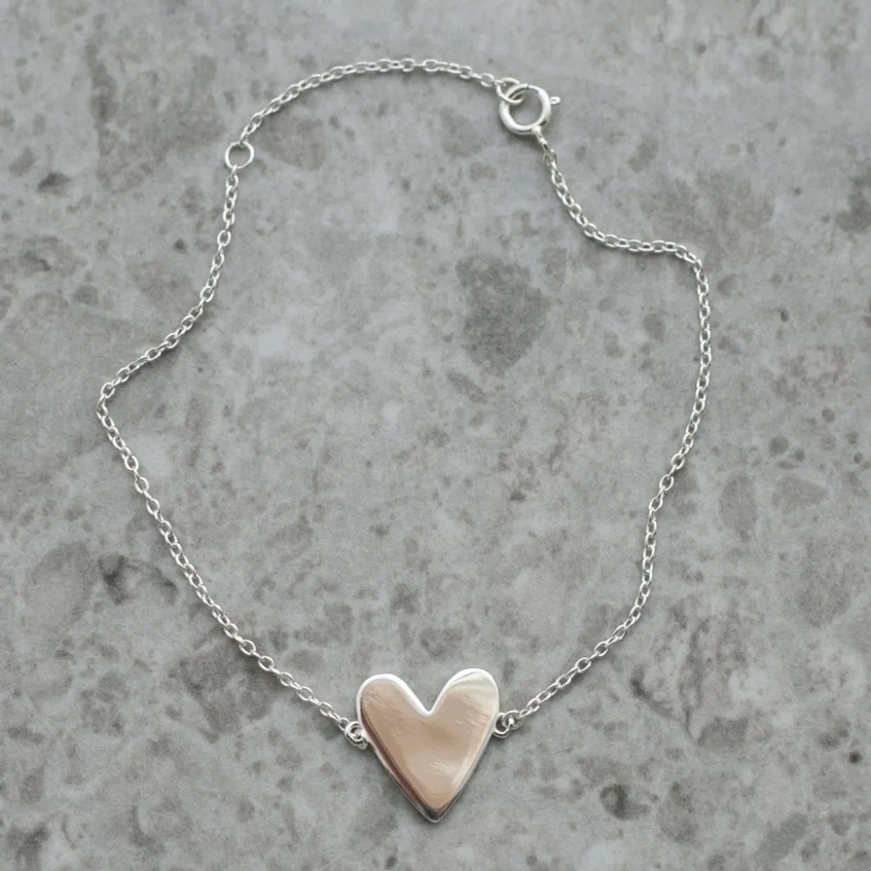 Armband Freja 19 cm silver