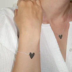 Armband Freja 19 cm silver