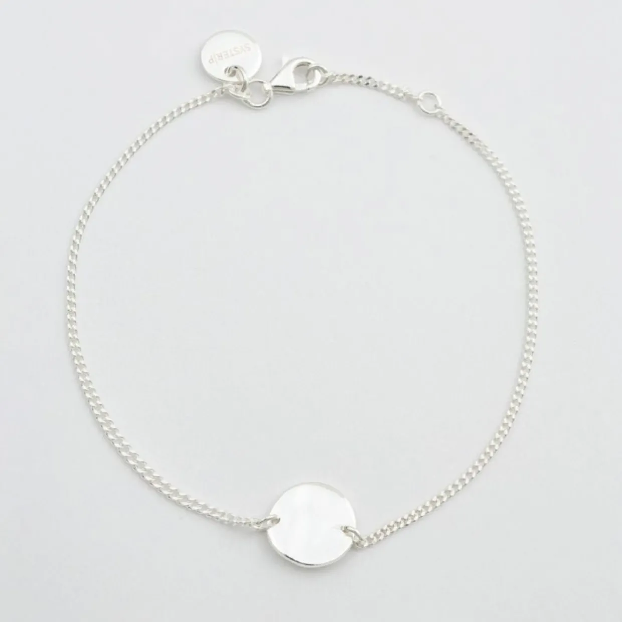 Armband Minimalistica Hammered Silver