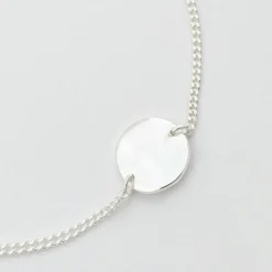 Armband Minimalistica Hammered Silver