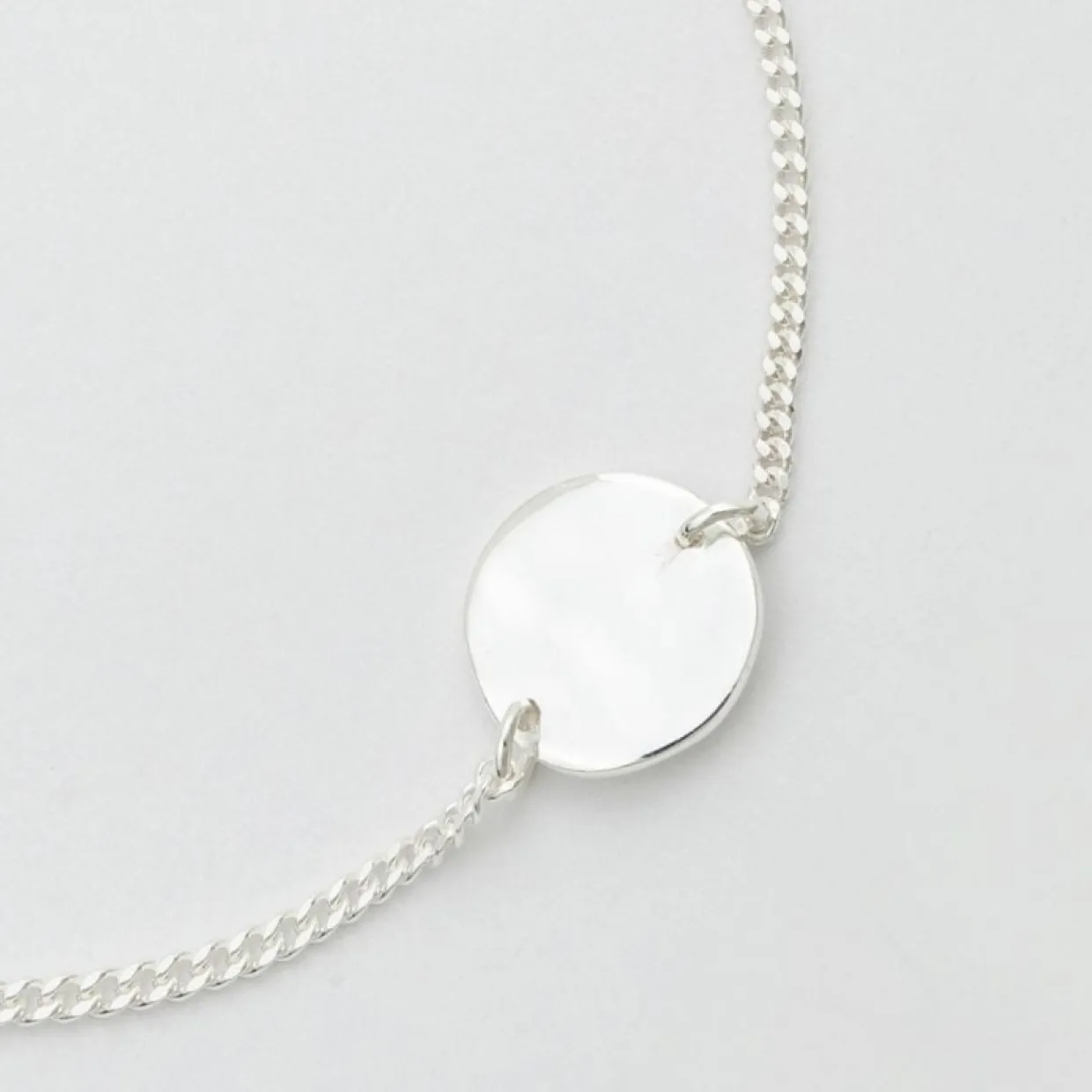 Armband Minimalistica Hammered Silver