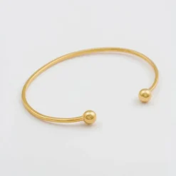 Armband Strict Plain Ball Guld -