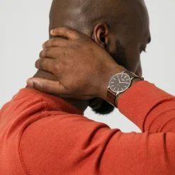 Armbandsur Lee 38 mm Mörkbrun