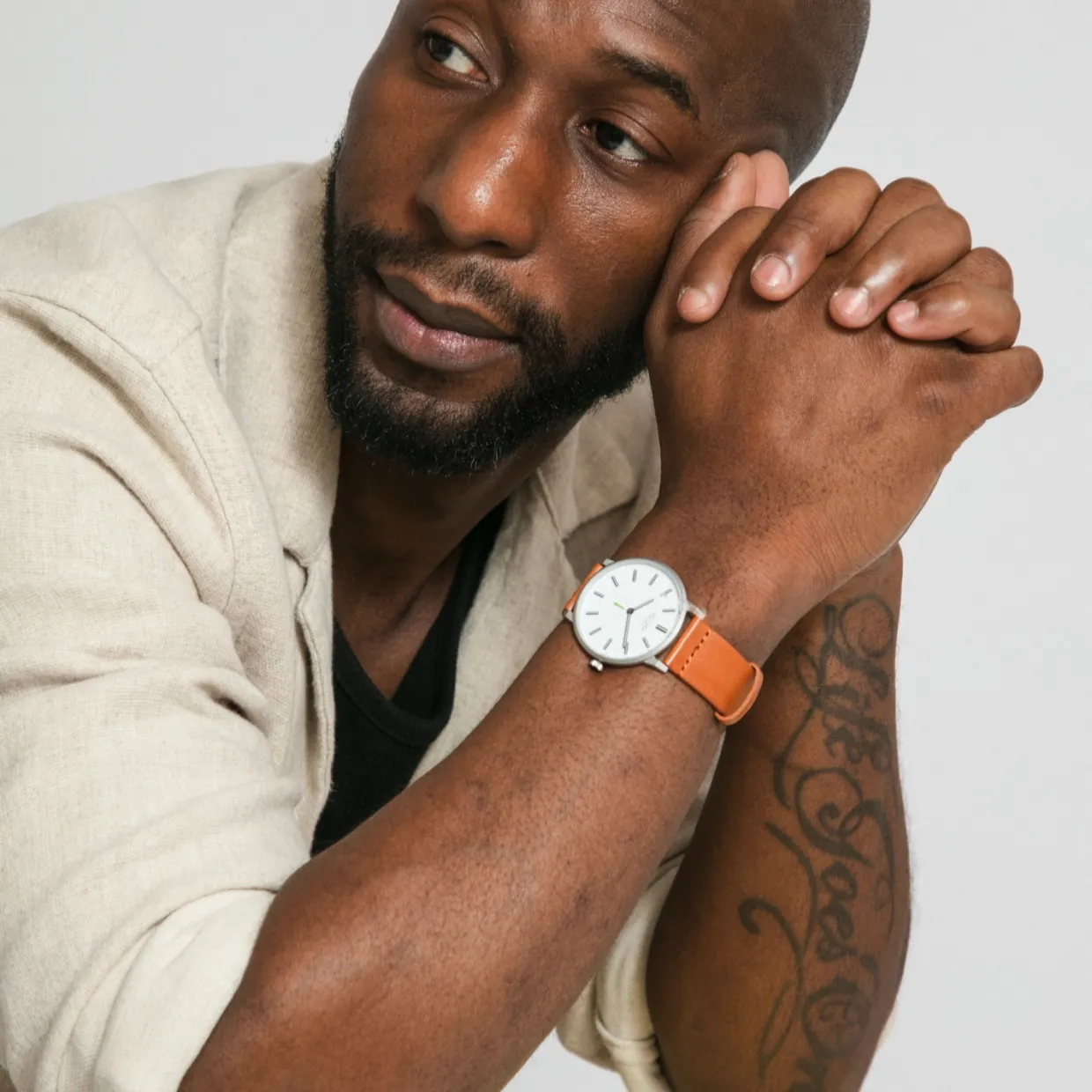 Armbandsur Lee 38 mm Tan