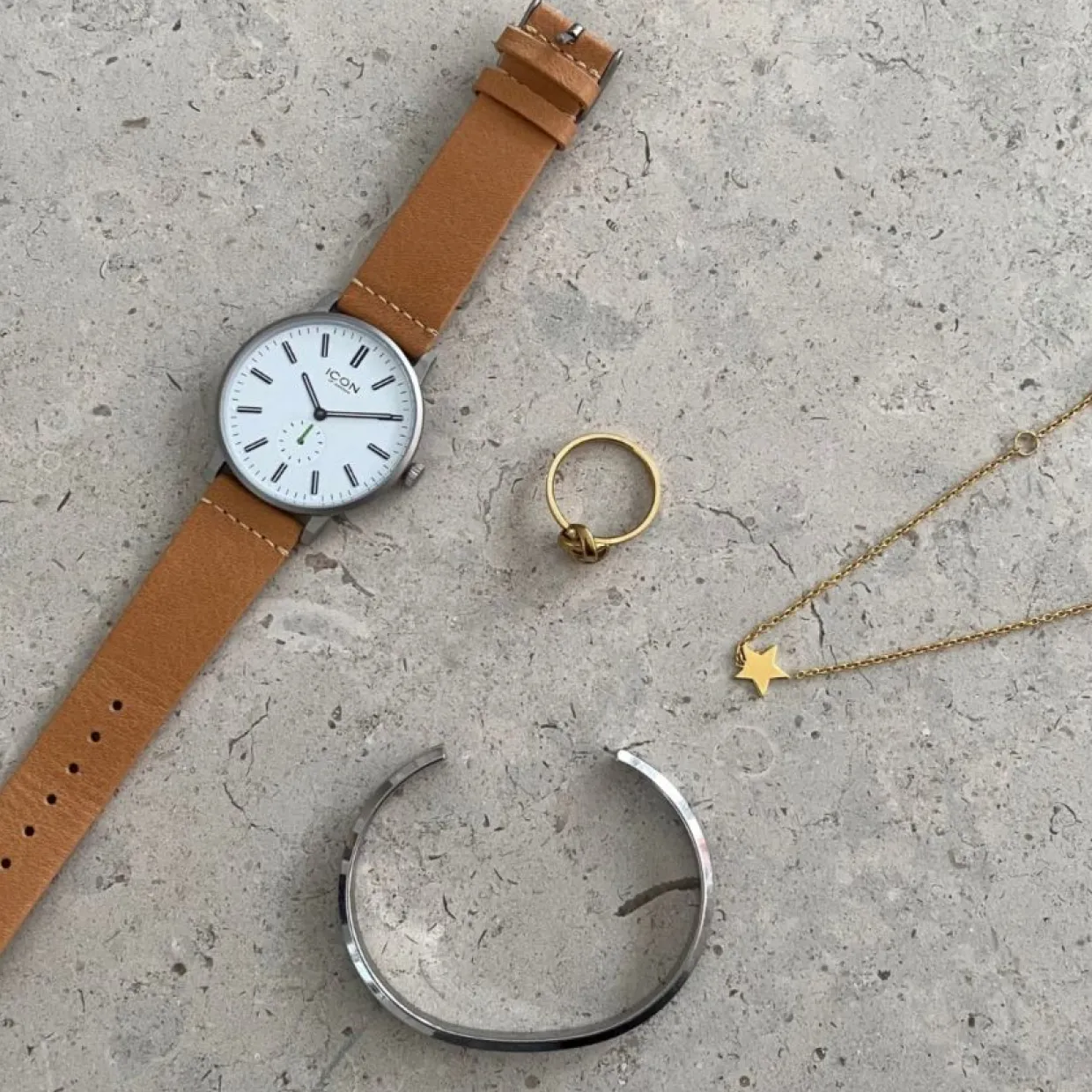 Armbandsur Lee 38 mm Tan