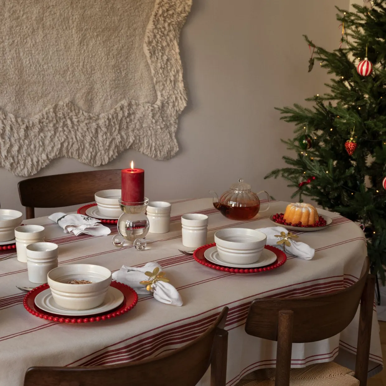 Assiette Krås 21 cm Creme