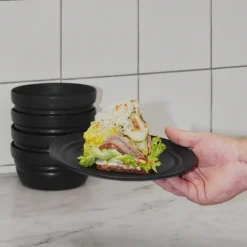 Assiette Krås 21 cm Grå