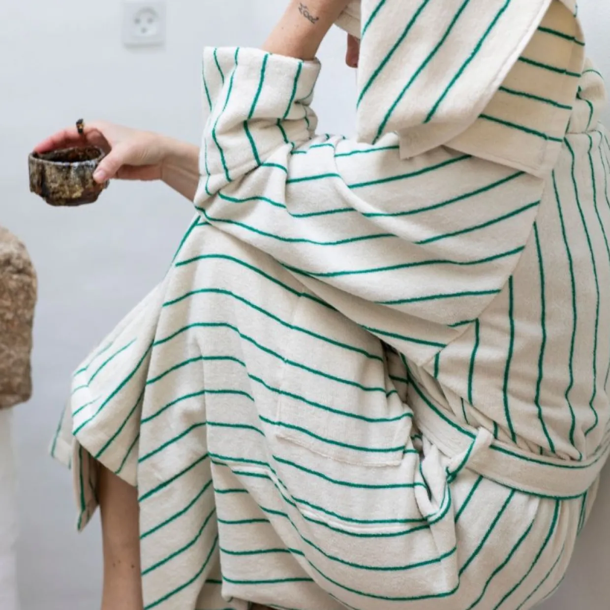 Badrock Naram Vit/Grön