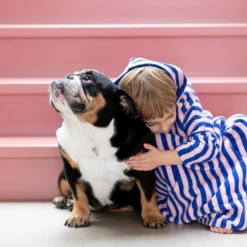 Badrock Poncho Naram Rosa/Blå