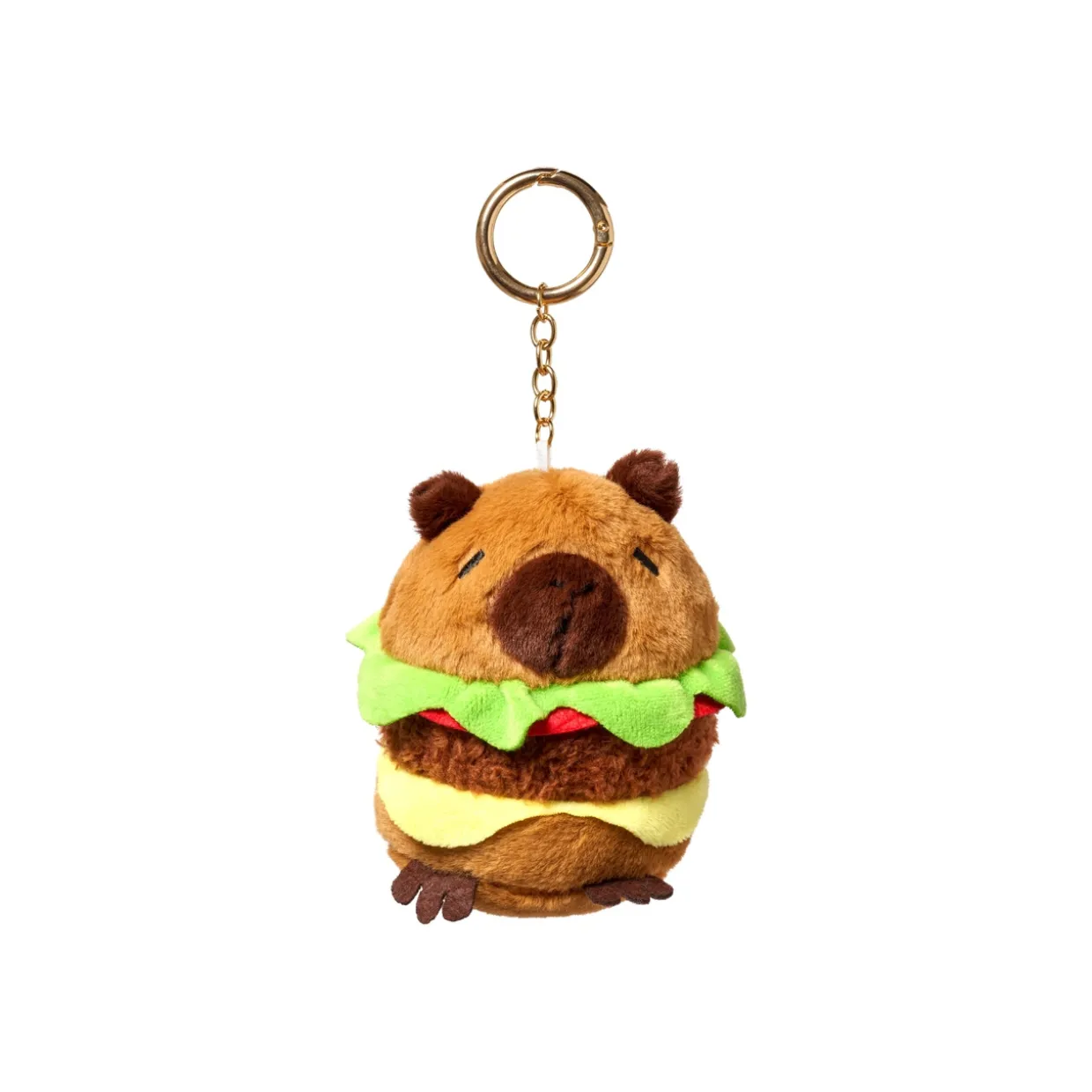 BAG CHARM Burger Capybara