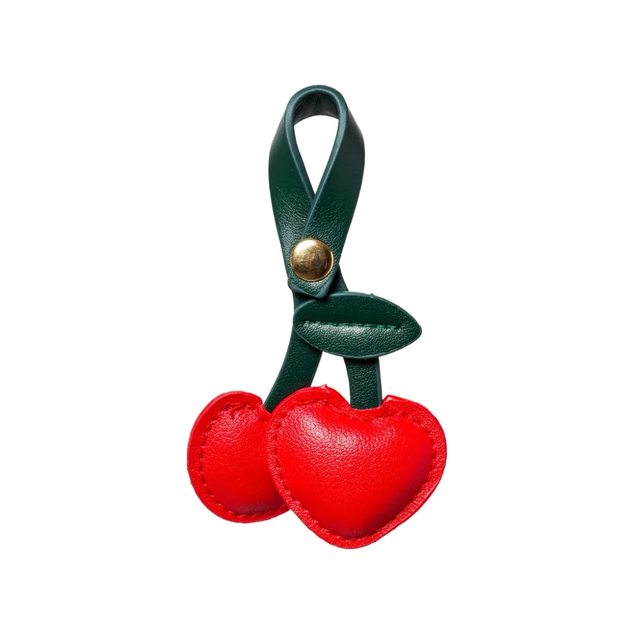 BAG CHARM Cherry Red