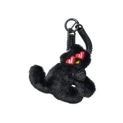BAG CHARM Cool Cat Black