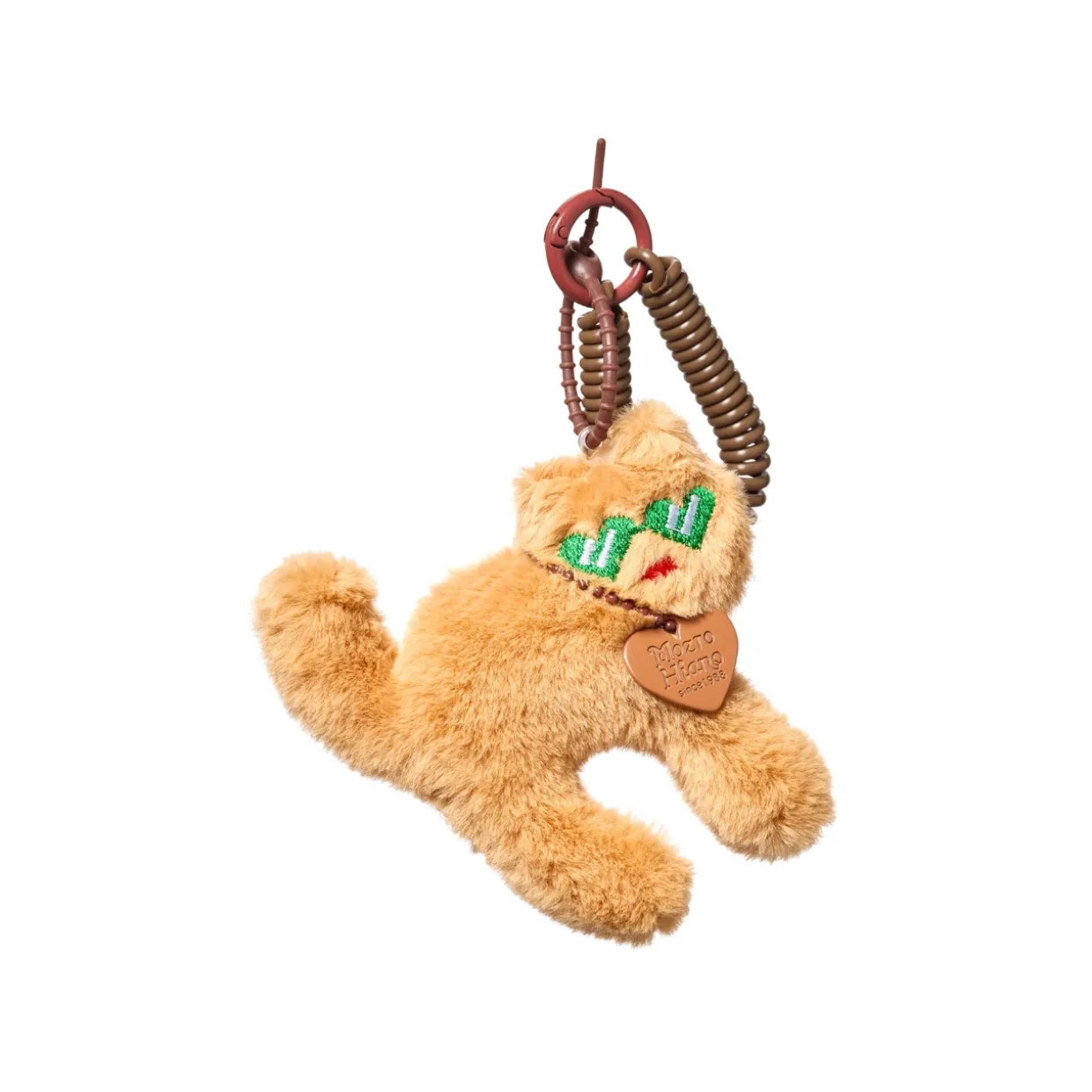 BAG CHARM Cool Cat Brown