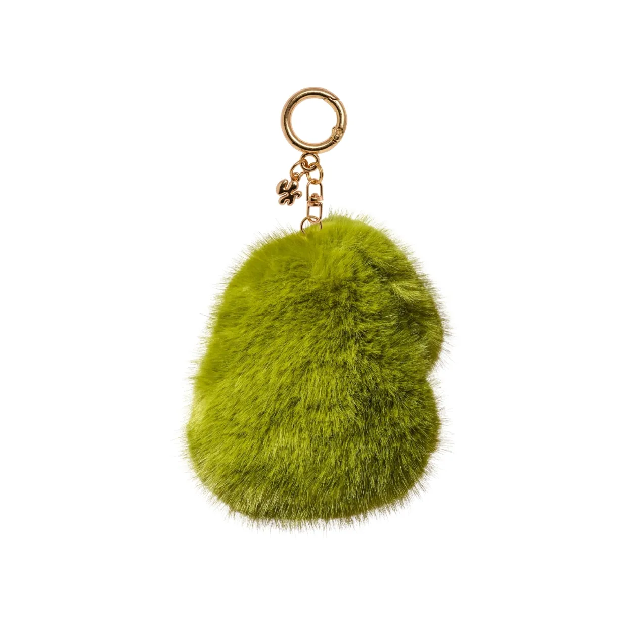 BAG CHARM Fluffy Avocado