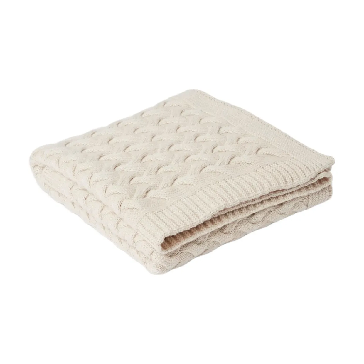 Barnpläd Sigrid 75x100 Natur