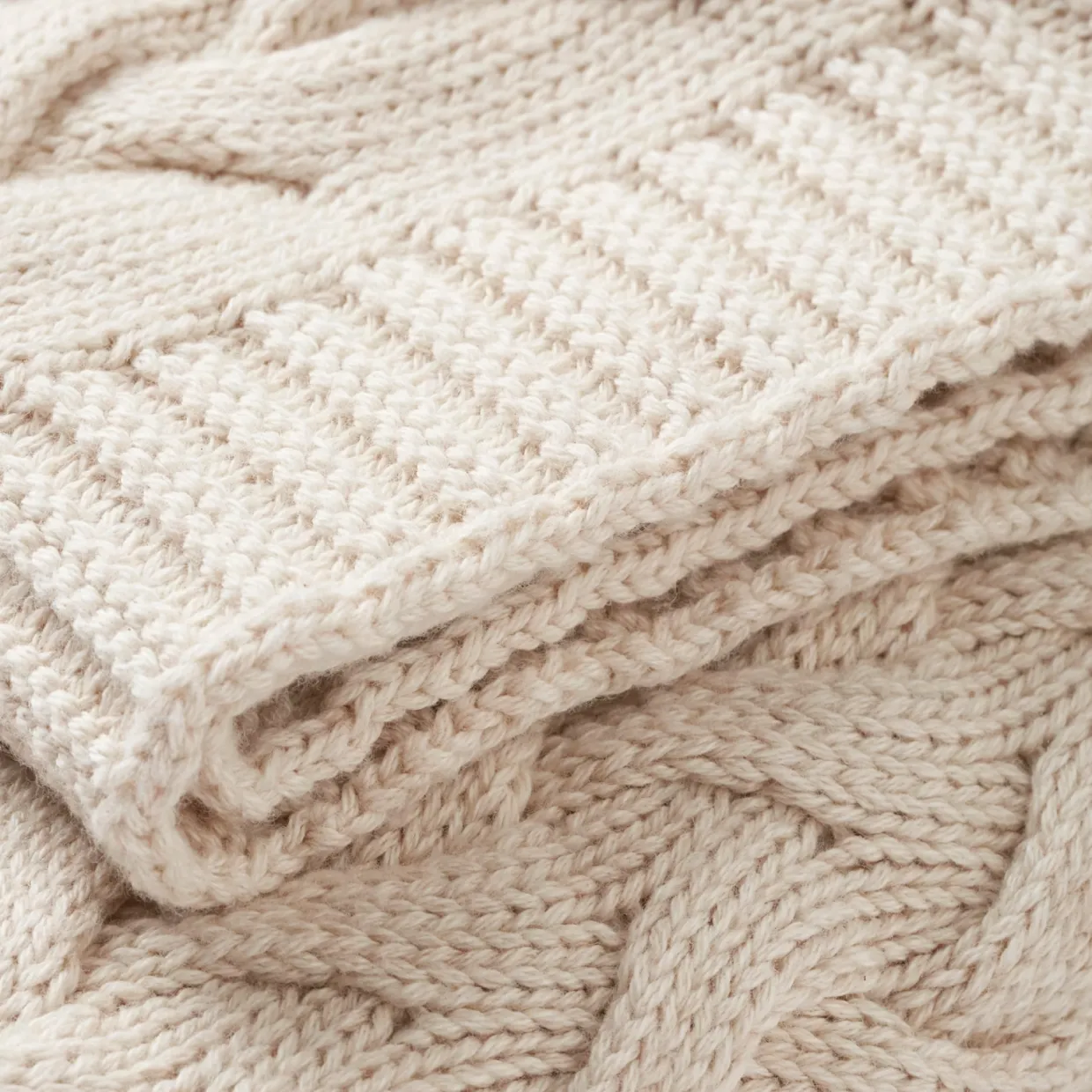 Barnpläd Sigrid 75x100 Natur