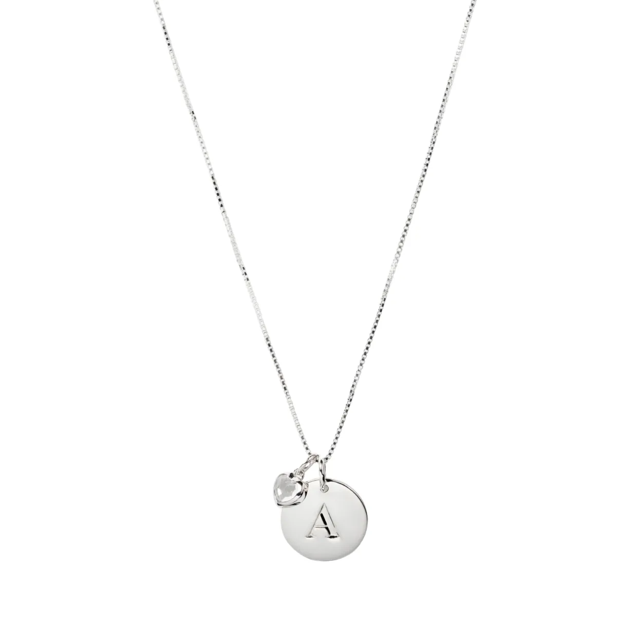 Berlock beloved heart Silver Klar