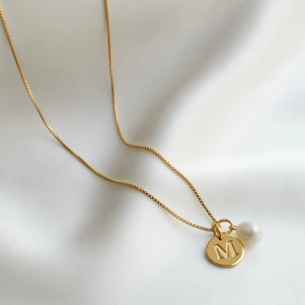 Berlock beloved Pearl Guld