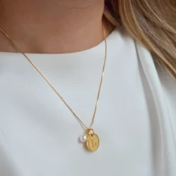 Berlock beloved Pearl Guld