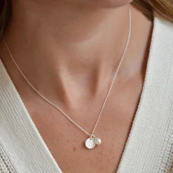 Berlock beloved Pearl silver