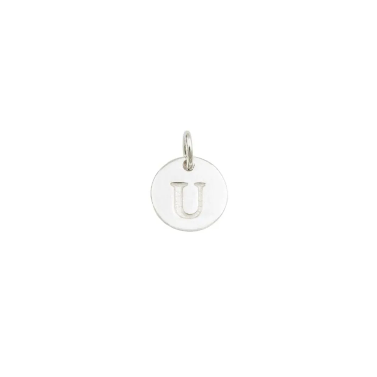 Berlock Mini Letter Silver U