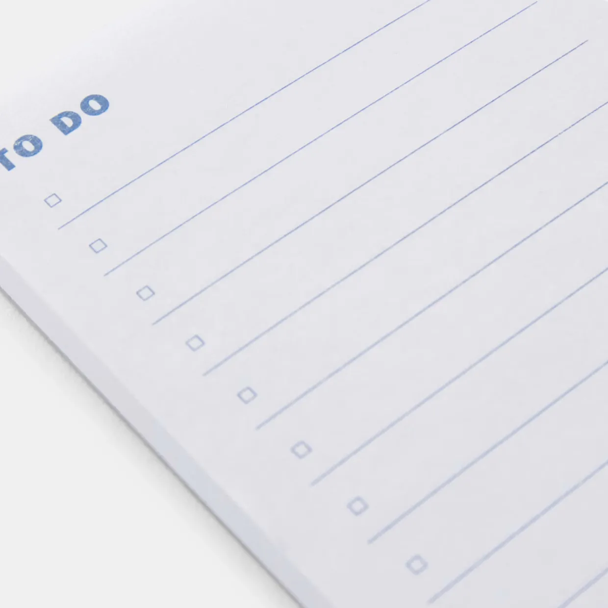 Block To Do KIT med magnet Vit