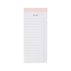 Block To Do KIT med magnet Ljusrosa