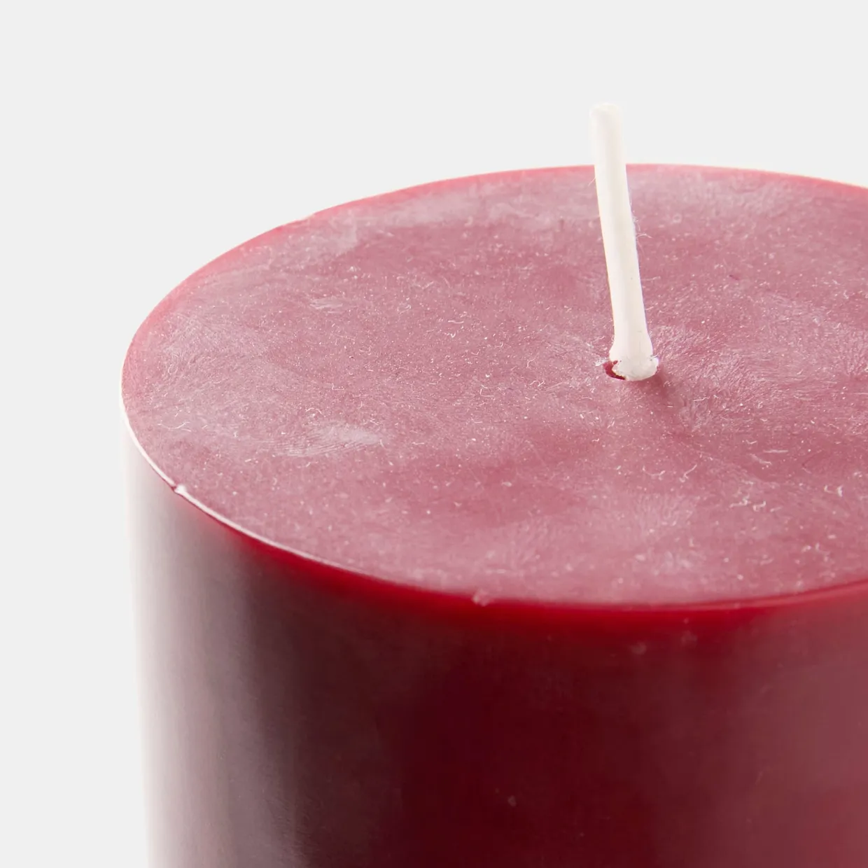 Blockljus 7x10cm Röd