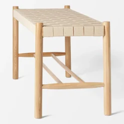 Bänk Alma m sadelgjord Ek