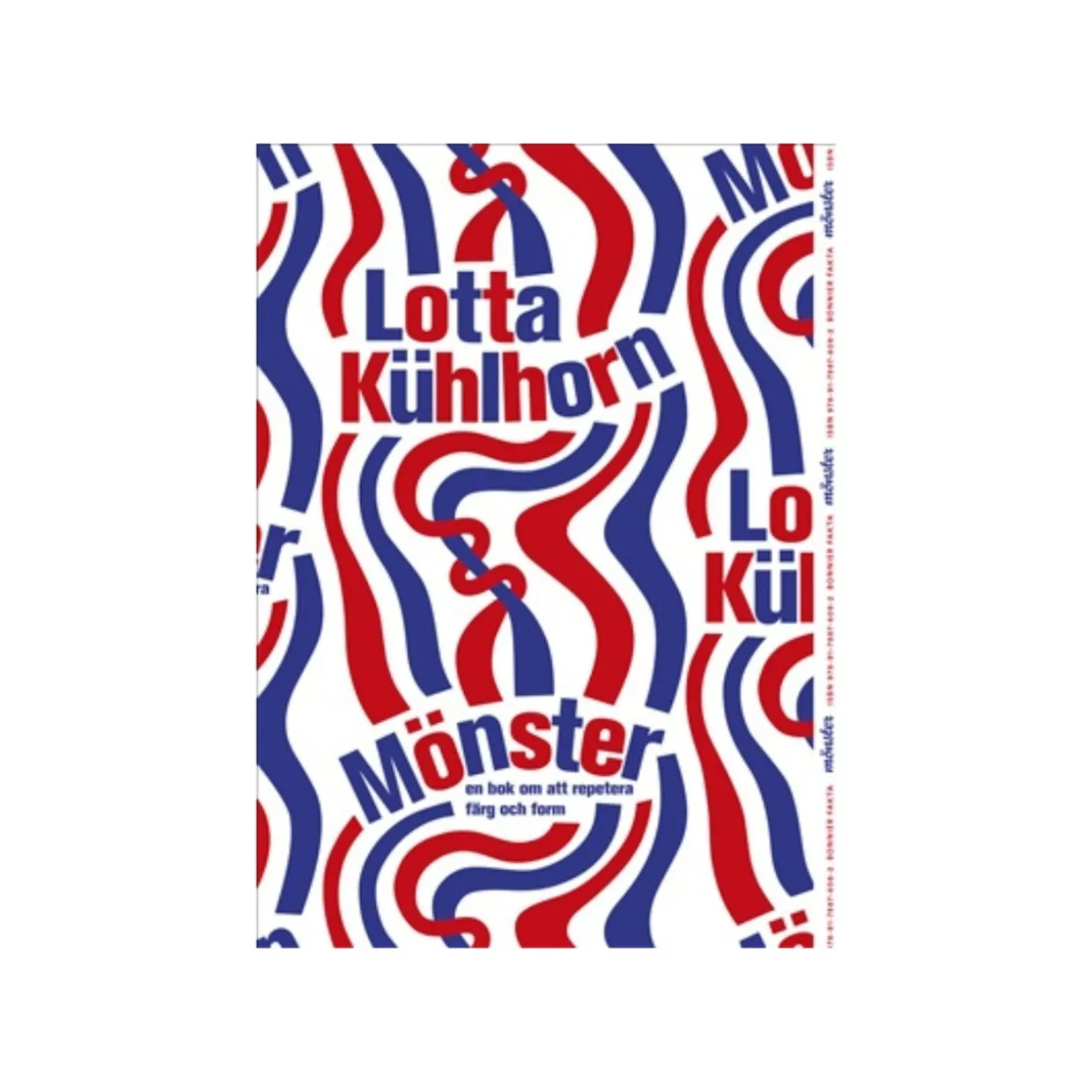 Bok Mönster: En bok om att repetera färg och form