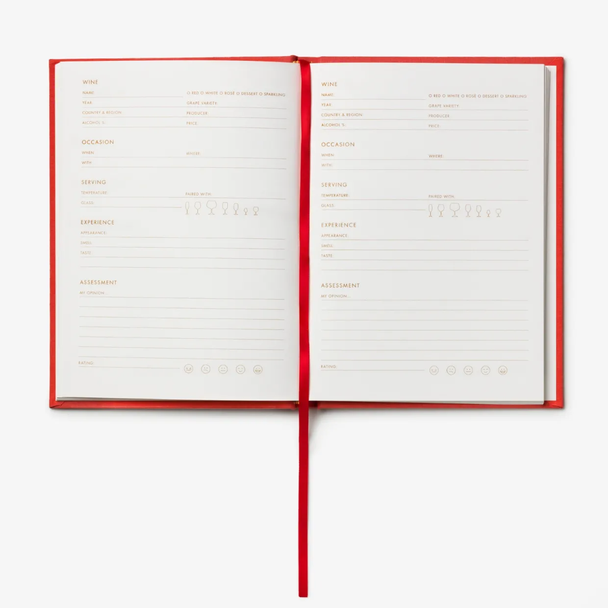 Bok Wine Tasting Journal