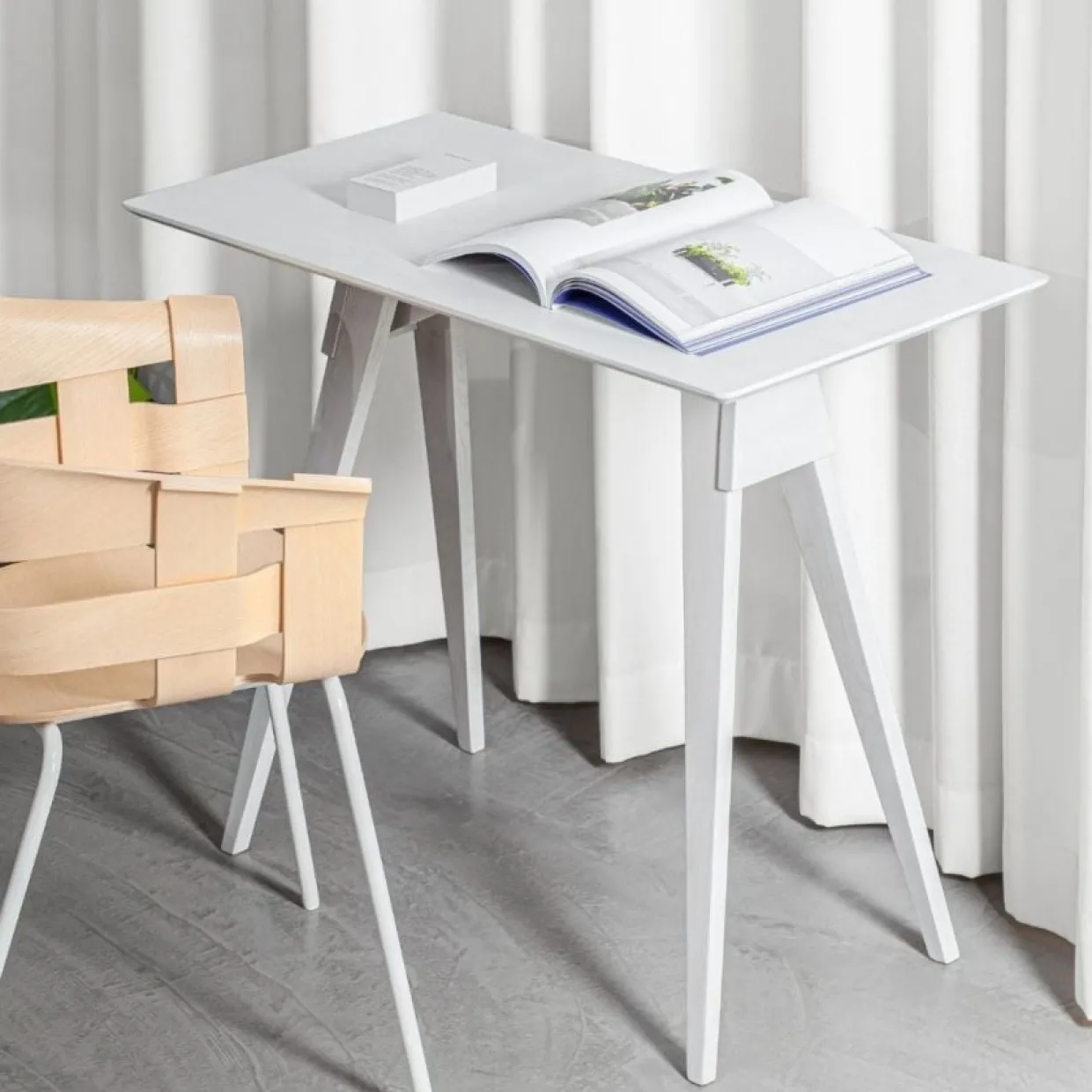 Bord Arco Sidebord Vit