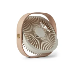 Bordsfläkt trådlös Fantastic Wood Beige