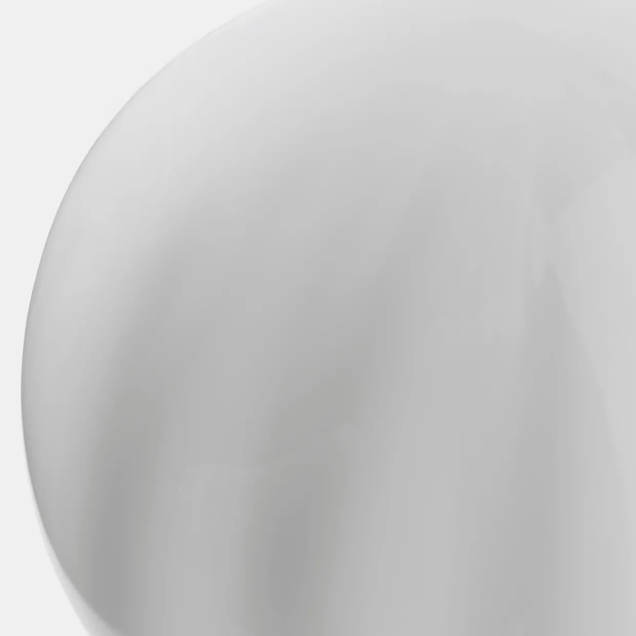 Bordslampa rund glas