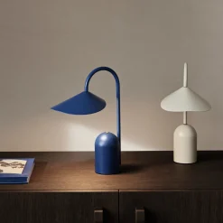 Bordslampa Uppladdingsbar Arum Beige