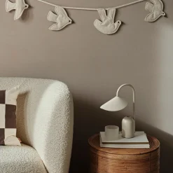 Bordslampa Uppladdingsbar Arum Beige