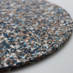 Bordstablett Kork & EVA Mix 2-P Blå