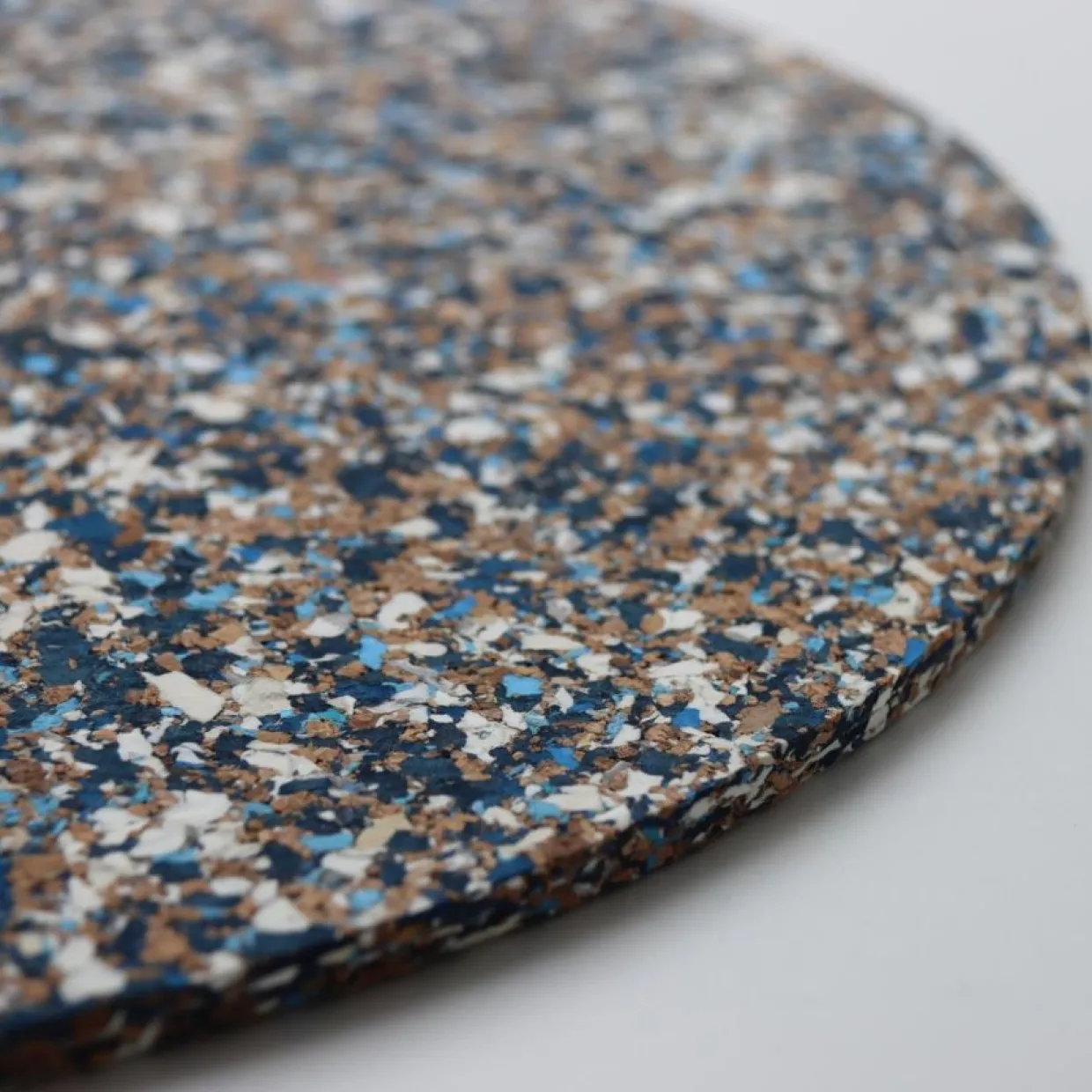 Bordstablett Kork & EVA Mix 2-P Blå