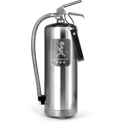 Brandsläckare 6 kg rostfritt stål Solstickan