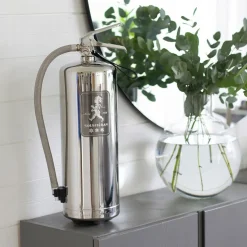 Brandsläckare 6 kg rostfritt stål Solstickan