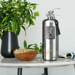 Brandsläckare stål solstickan